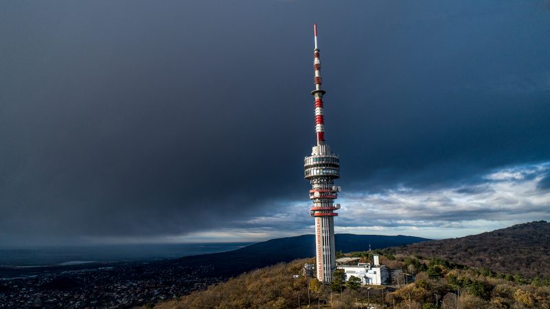Pécsi TV-torony, fotó: szabadpecs.hu